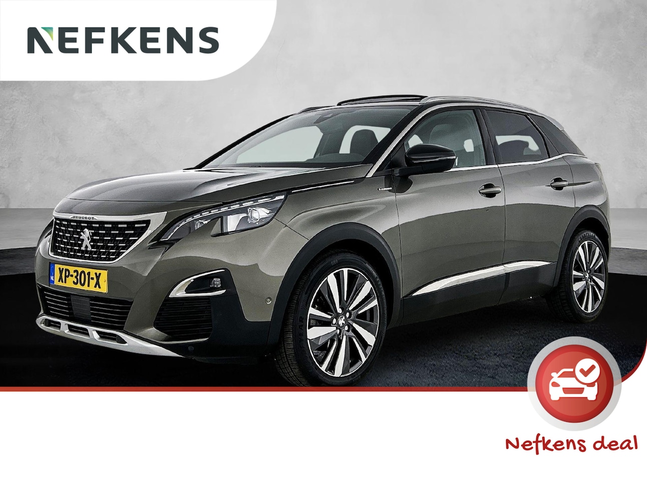 Peugeot 3008 - 1.2 GT Line 130pk Automaat | Schuif/Kanteldak | Elektrische Achterklep | Navigatie | Clima - AutoWereld.nl