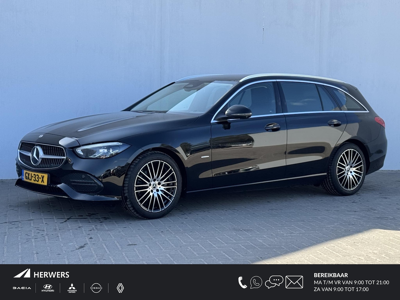 Mercedes-Benz C-klasse Estate - Luxury Line 180 / Burmester audio / Glascoating / Sfeerverlichting / 360 graden camera / E - AutoWereld.nl