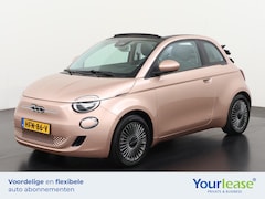 Fiat 500e - Cabrio La Prima 42 kWh | All-in 383, - Private Lease | Direct uit voorraad