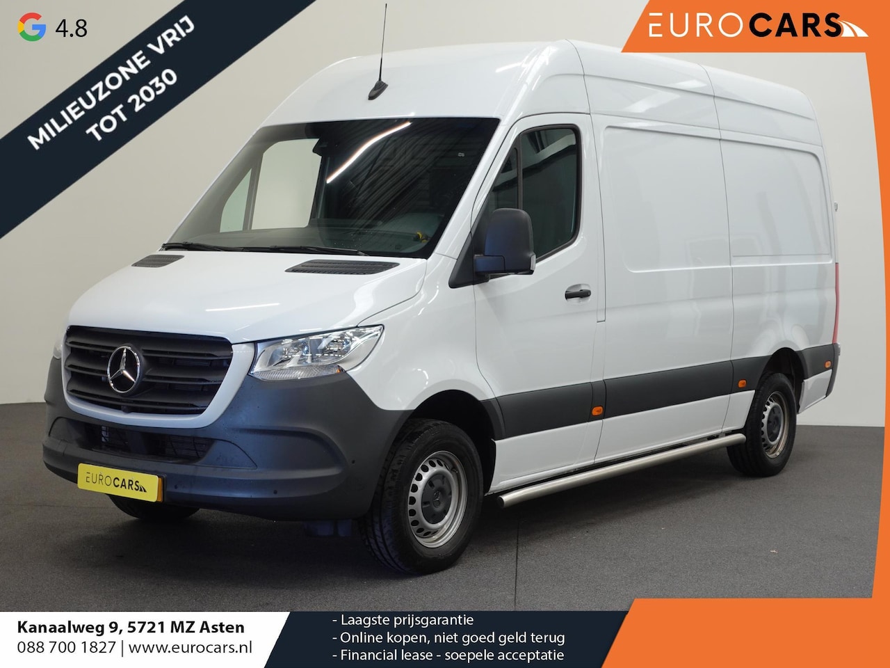 Mercedes-Benz Sprinter - 315 Automaat L2H2 RWD Airco Cruise Control Navi Trekhaak - AutoWereld.nl