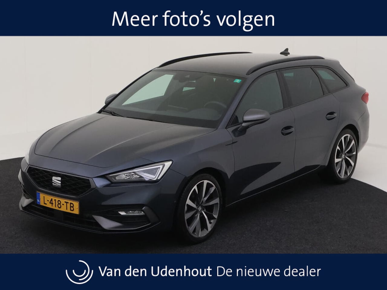 SEAT Leon Sportstourer - 1.5 eTSI FR Business Intense / Navigatie / Parkeersensoren / Trekhaak wegklapbaar - AutoWereld.nl