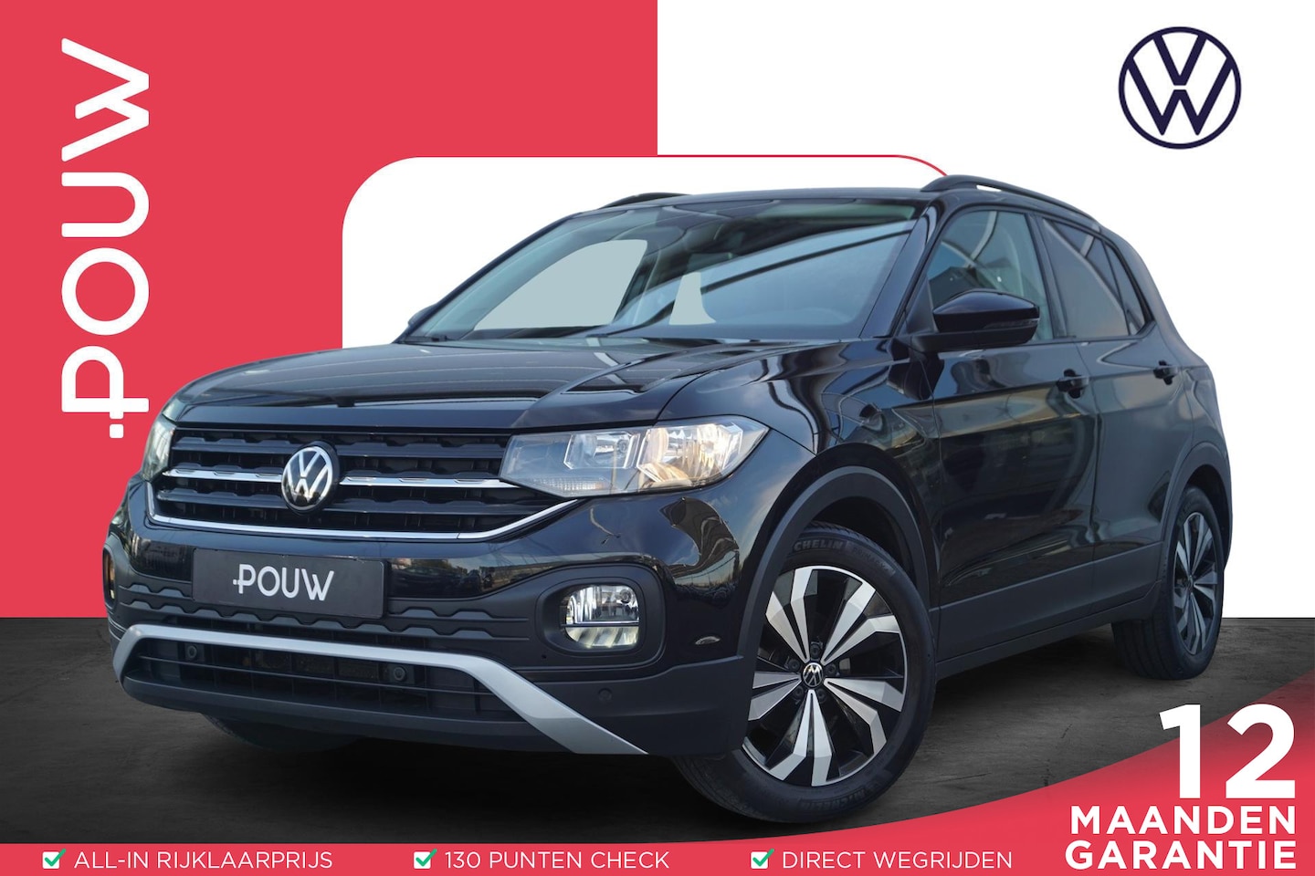 Volkswagen T-Cross - 1.0 TSI 95pk Life | Navigatie | Apple Carplay & Android Auto | Climatronic - AutoWereld.nl