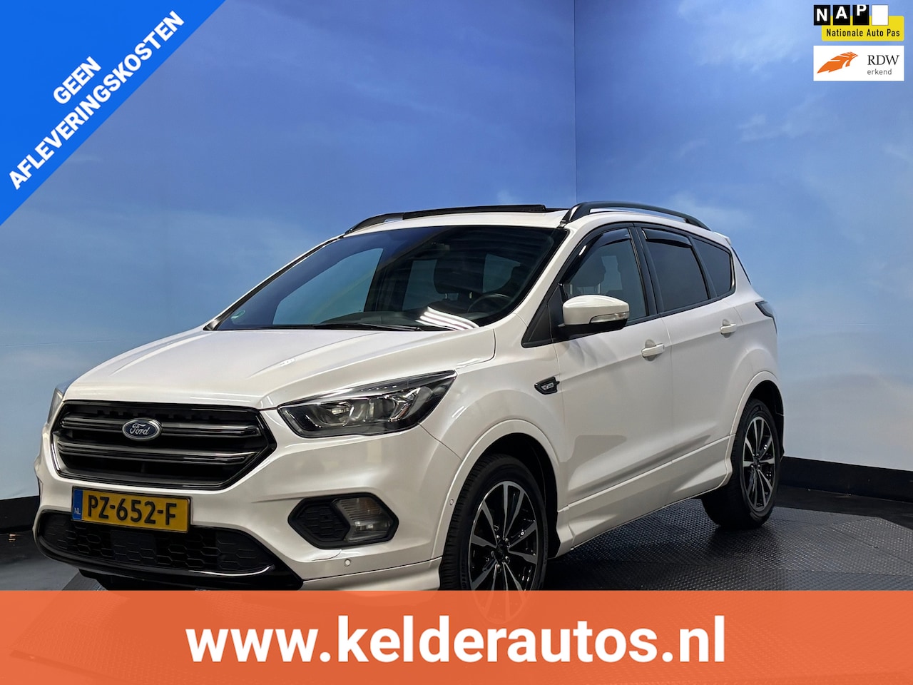 Ford Kuga - 1.5 EcoBoost ST Line Navi | Clima | Pano | Trekhaak - AutoWereld.nl