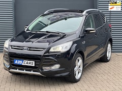 Ford Kuga - 1.5 Titanium Plus |PANO|LEER|CAMERA|STOELVERWARMING|PDC V+A|ELEK KOFFERKLEP|CRUISE|CLIMA|T