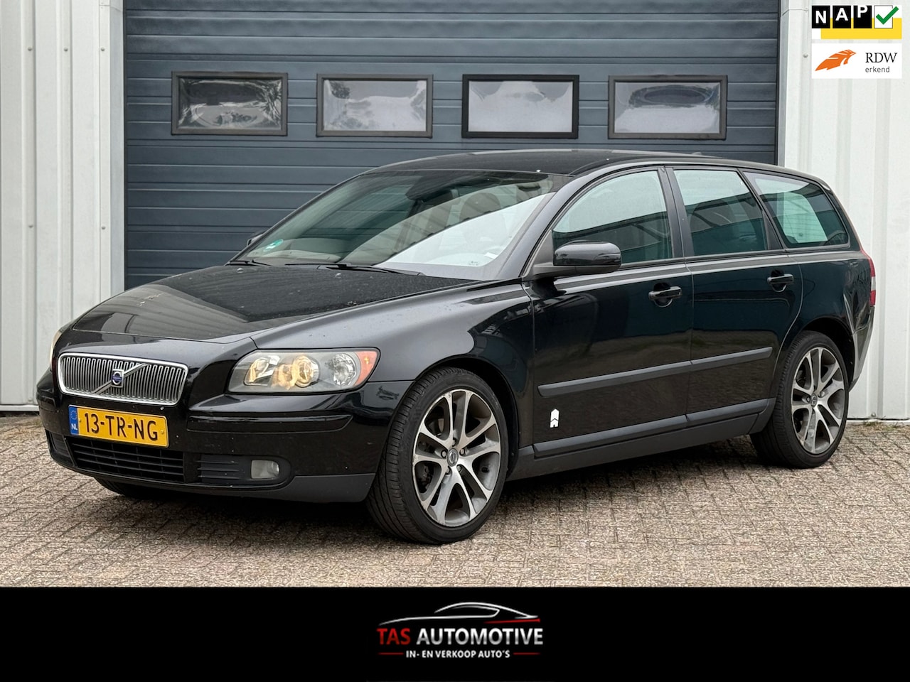 Volvo V50 - 1.6 Edition I LEER / CLIMA / AUTO STOTTERT! - AutoWereld.nl