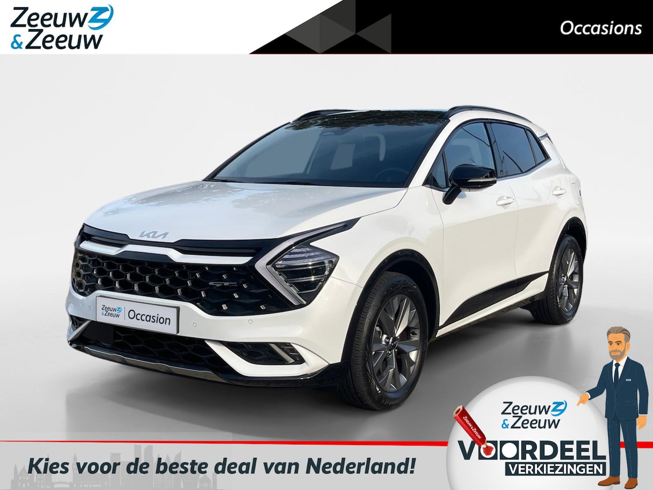 Kia Sportage - 1.6 T-GDi Hybrid GT-Line | Apple & Android Carplay | Navi | Camera | Stoel -en Stuurverwar - AutoWereld.nl