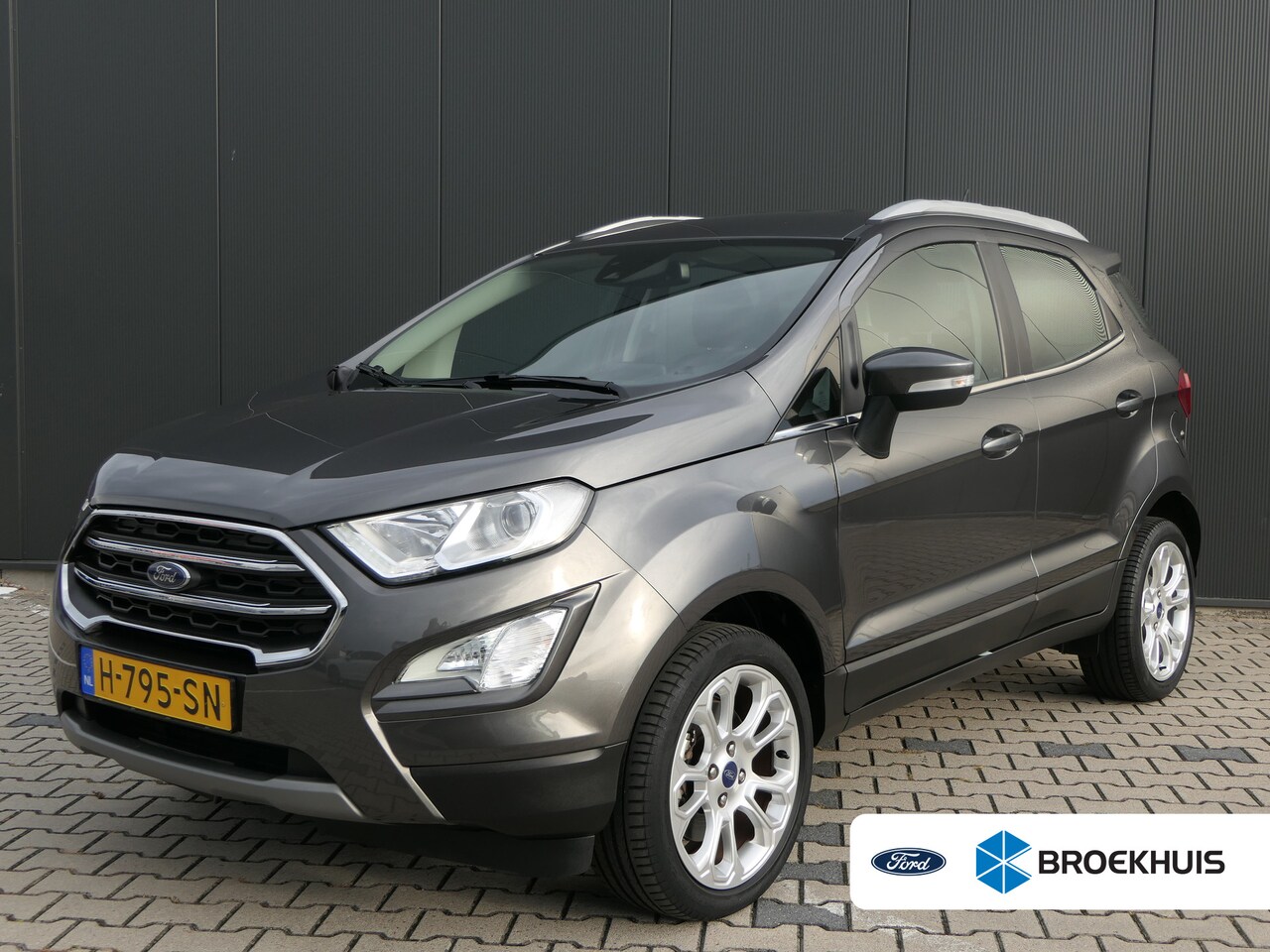 Ford EcoSport - 1.0 EcoBoost Titanium | Half-Lederen Bekleding | CarPlay/Android Auto | Parkeersensoren | - AutoWereld.nl
