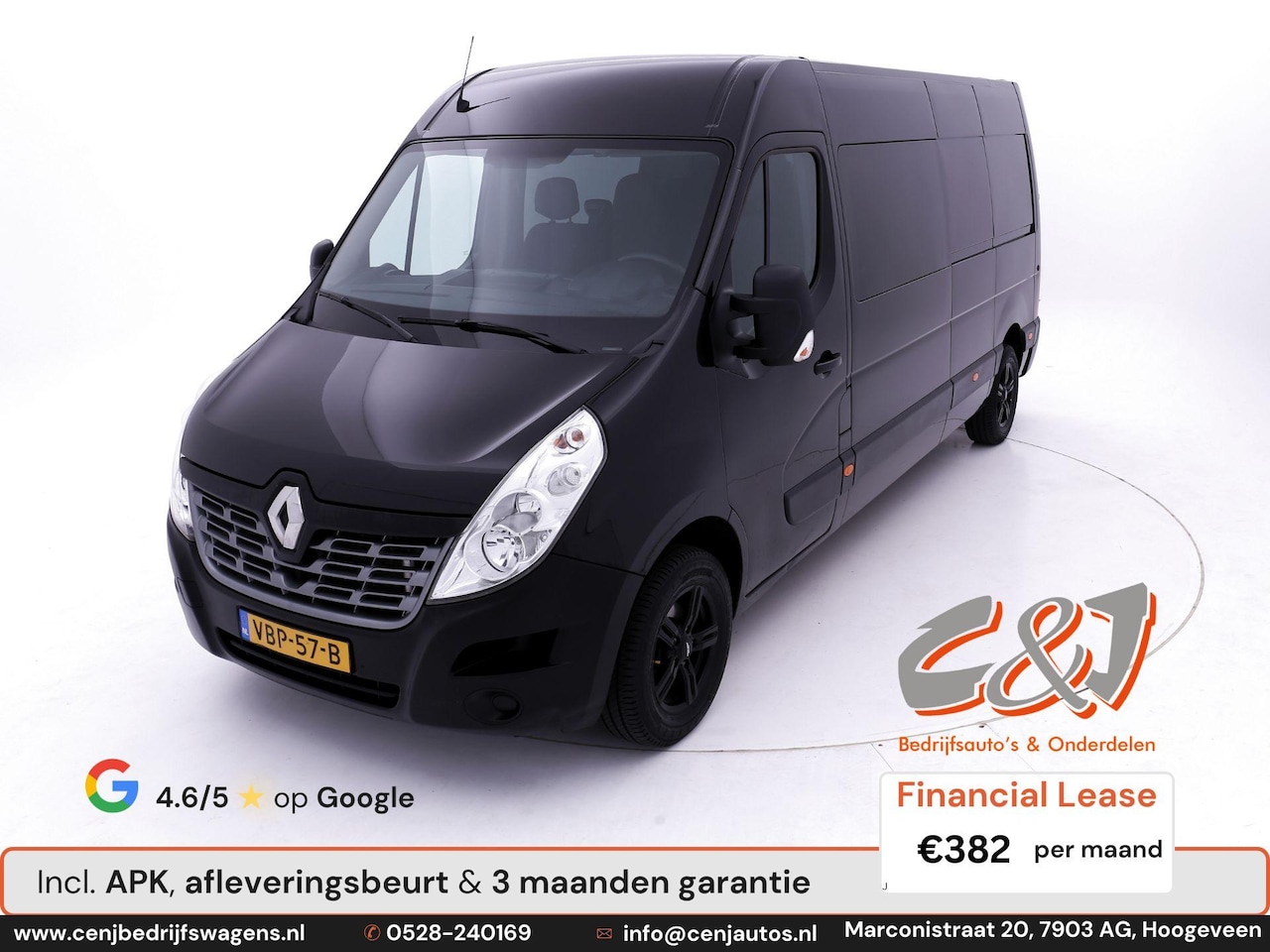 Renault Master - T35 2.3 dCi L3H2 Energy Dubbel Cabine Airco LMV €382,- p/md - AutoWereld.nl