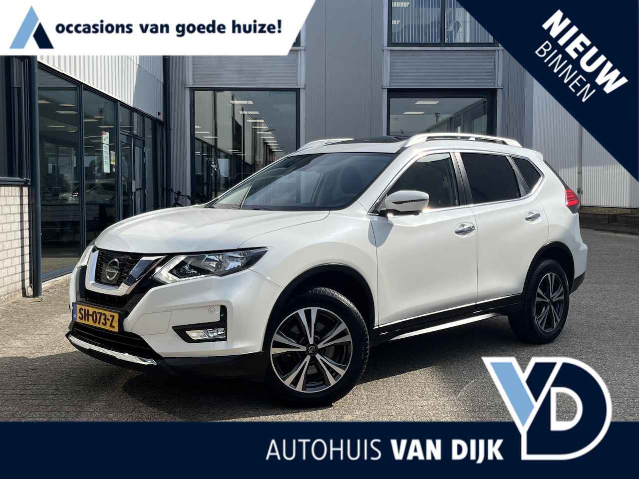 Nissan X-Trail - 1.6 DIG-T N-Connecta 7p. | NL Auto/2e Eig./Navi/Pano.Dak/Trekhaak/7-Zitplaatsen - AutoWereld.nl