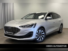 Ford Focus Wagon - 1.0 EcoBoost Titanium Style Hybrid 125pk Stoel , Stuur & voorruitverwarming | Achteruitrij