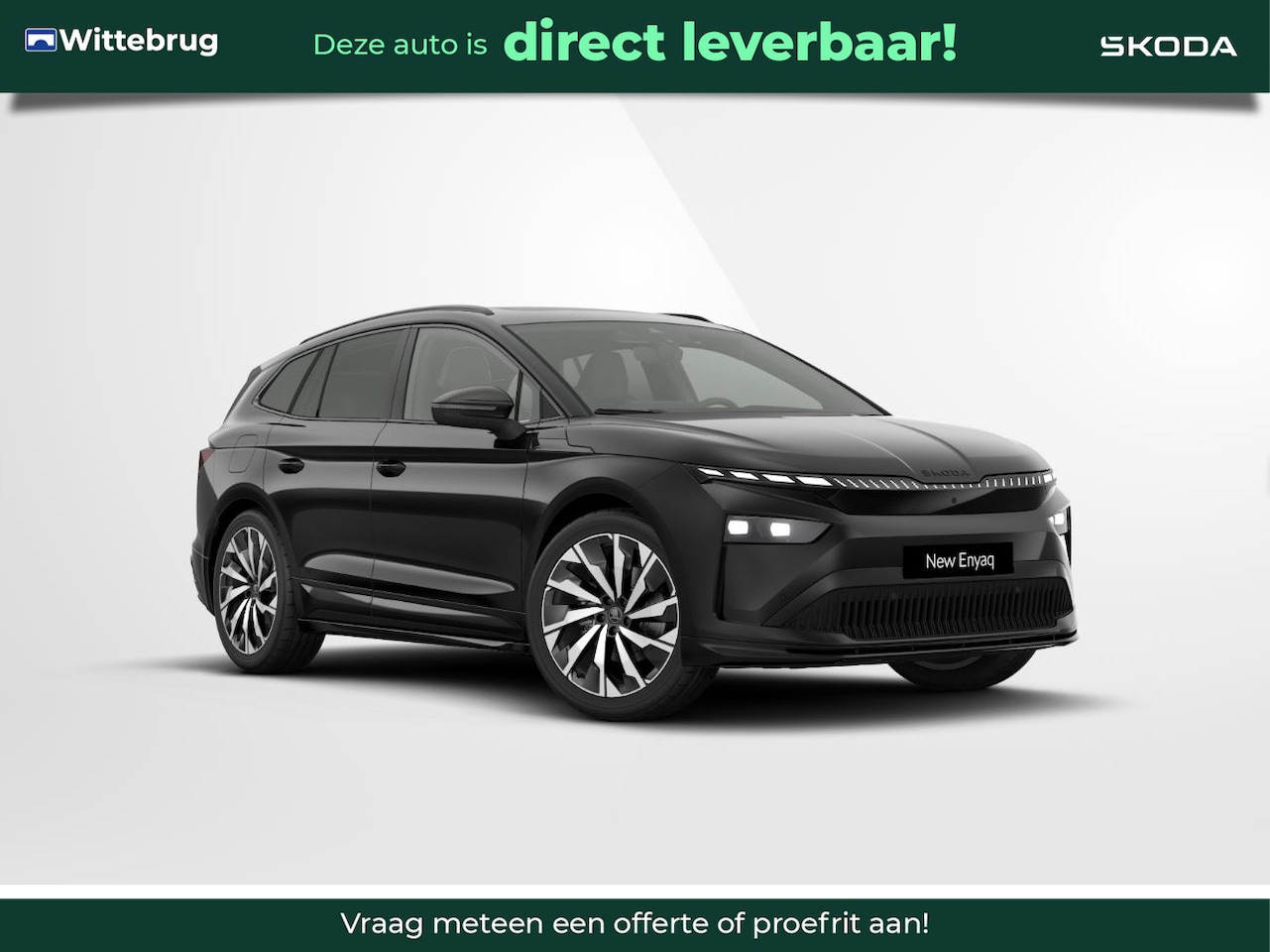 Skoda Enyaq iV - 60 Sportline / 21" lichtmetalen velgen Supernova / Business Upgrade pakket Advanced / Pano - AutoWereld.nl