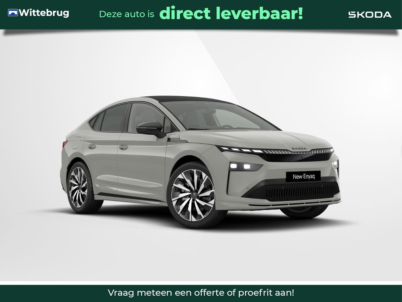 Skoda Enyaq Coupé iV - 85 Sportline / 21" lichtmetalen velgen Supernova / Business Upgrade pakket - Advanced / €2 - AutoWereld.nl