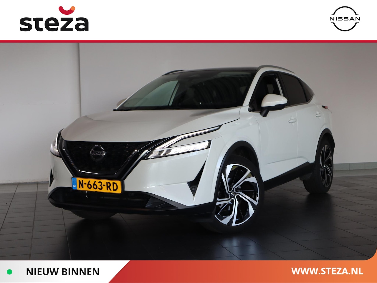Nissan Qashqai - 1.3 MHEV Xtronic Premiere Edition 1.3 MHEV Xtronic Premiere Edition - AutoWereld.nl