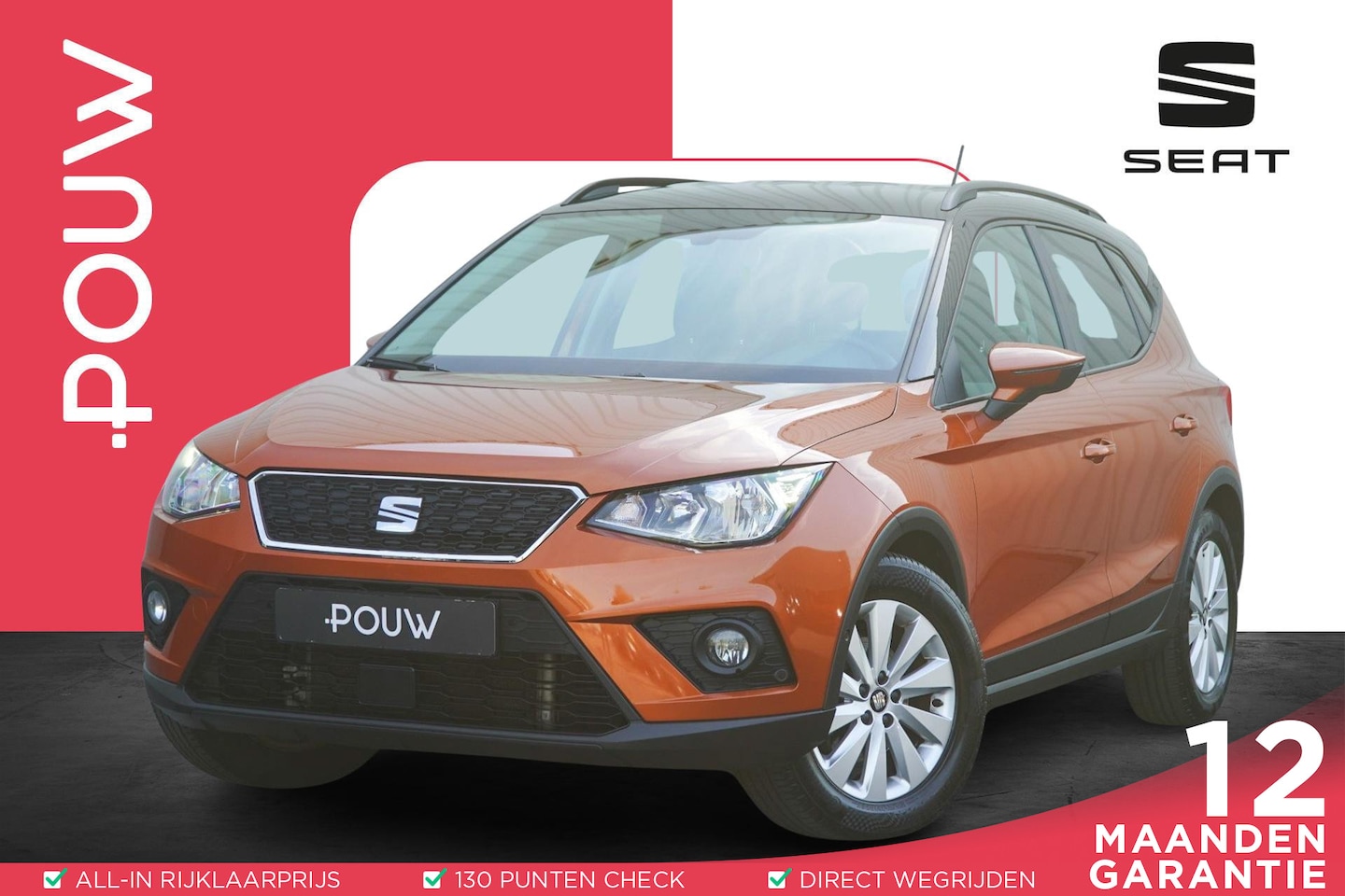 SEAT Arona - 1.0 TSI 115pk DSG Style Business Intense | Trekhaak | Navigatie | Adaptive Cruise - AutoWereld.nl