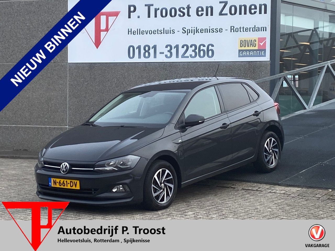 Volkswagen Polo - 1.0 TSI Highline Automaat/Climate control/Multimedia scherm/Stoel & spiegelverwarming/Crui - AutoWereld.nl