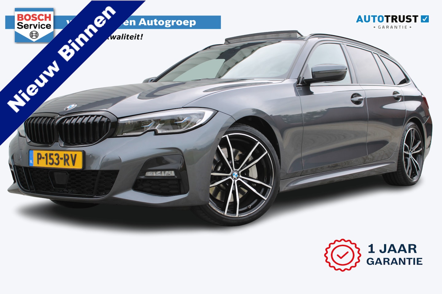 BMW 3-serie Touring - 330i xDrive M-sport Business Edition Plus | Incl. 12 maanden garantie | Cruise control | C - AutoWereld.nl