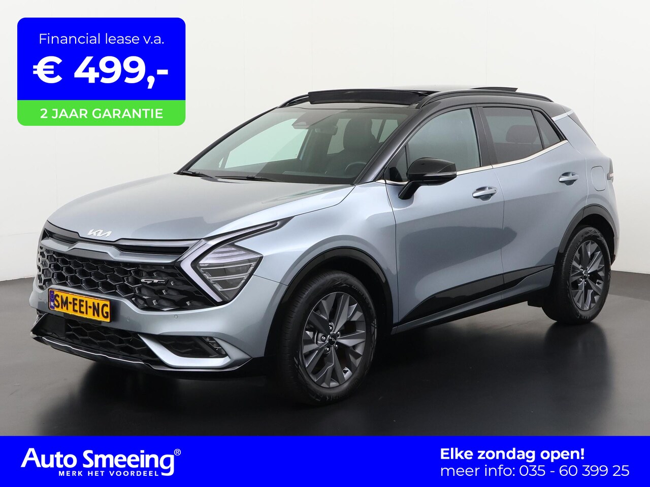 Kia Sportage - 1.6 T-GDi Hybrid GT-Line | Panoramadak | 360 Camera | Stoelverwarming | Zondag Open! - AutoWereld.nl