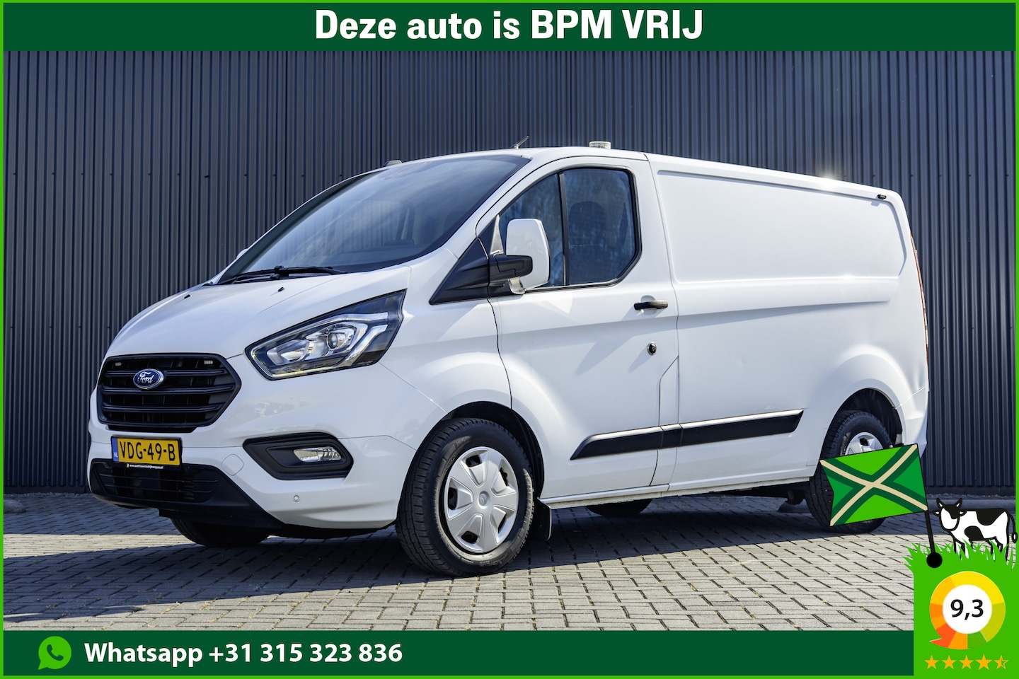 Ford Transit Custom - TDCI | L1H1 | Automaat | LED | Camera | CarPlay | Navi | Cruise | Airco | PDC | Euro 6 - AutoWereld.nl