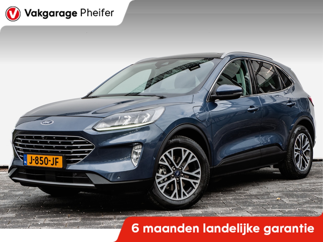 Ford Kuga - 2.5 PHEV Titanium Elek. panoramadak/ Camera/ Stuur+stoelverwarming/ DAB/ Adapt. cruise - AutoWereld.nl