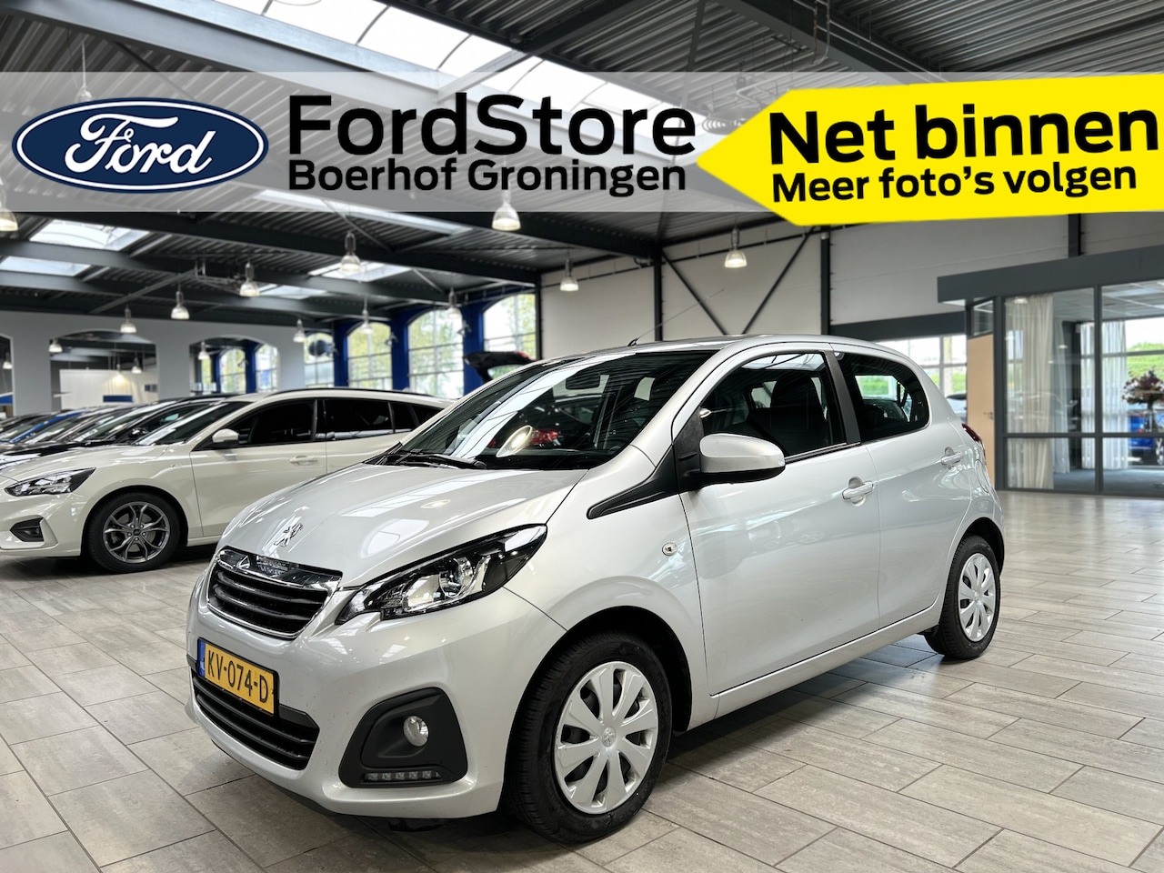 Peugeot 108 - 1.0 e-VTi 68pk Active | Airco | Bluetooth | Volledig onderhouden | All season banden | Ele - AutoWereld.nl