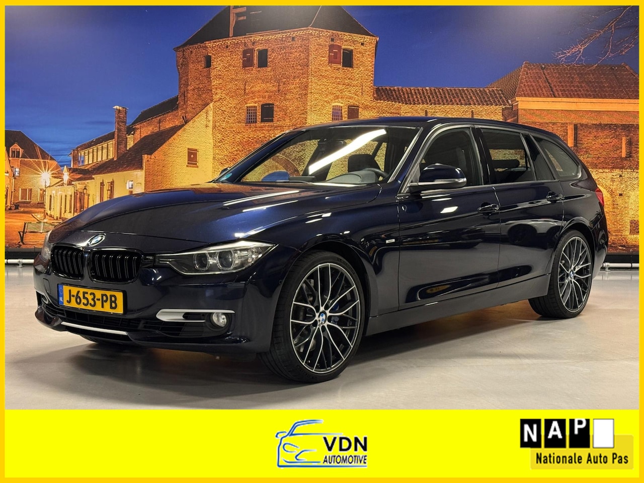 BMW 3-serie Touring - 335i xDrive High Exe Aut Leer Camera Xenon - AutoWereld.nl