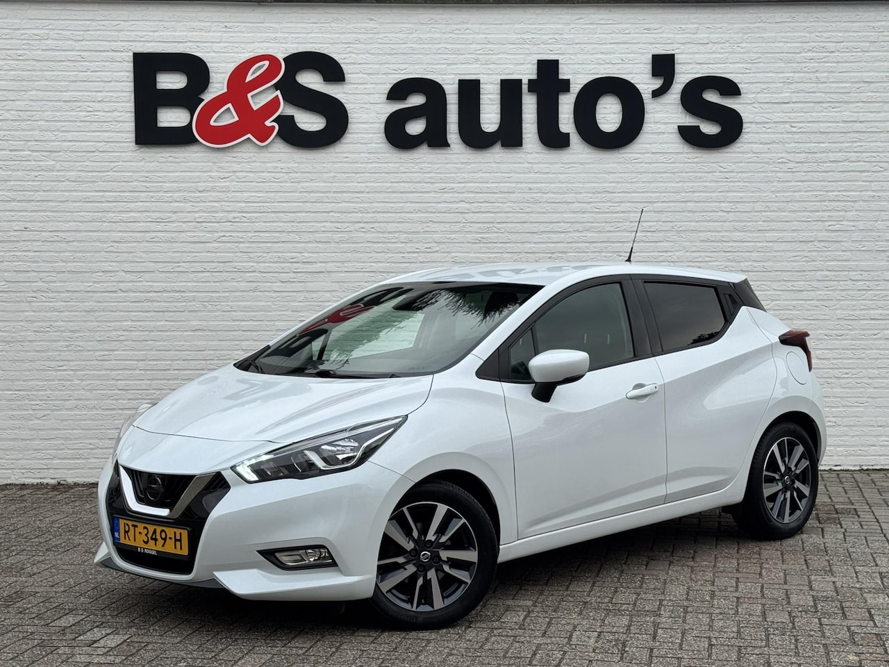 Nissan Micra - 0.9 IG-T N-Connecta Cruise control Climate control Navigatie DAB Bleutooth Parkeersensor - AutoWereld.nl