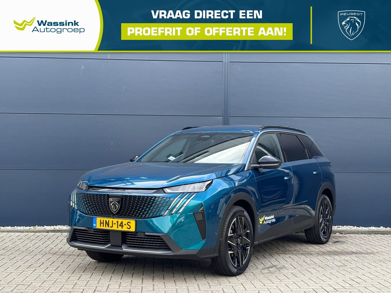 Peugeot 5008 - 1.2 Hybrid 145pk e-DCS6 Allure | 360 Camera | Panoramic Navigation Pack | Adaptive Cruise - AutoWereld.nl