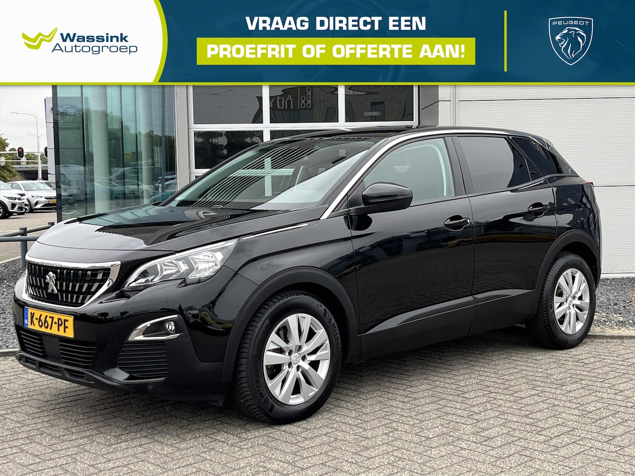 Peugeot 3008 - 1.2 PureTech 130pk Automaat Premium | Navigatie | Trekhaak | - AutoWereld.nl