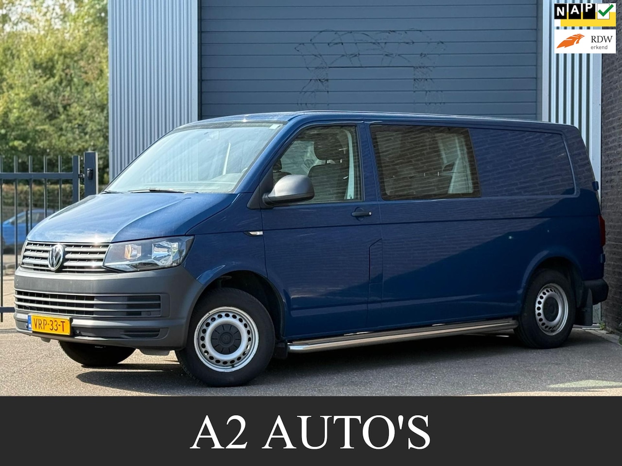 Volkswagen T6 - BUSINESSVAN Verlengd | Dubbel Cabine | Airco - AutoWereld.nl
