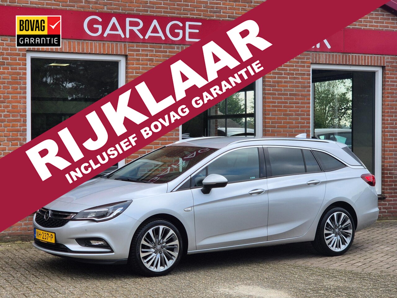 Opel Astra Sports Tourer - 1.4 Innovation 150PK 5drs clima, cruise, navi, pdc, camera, carplay, agr, leder RIJKLAAR - AutoWereld.nl