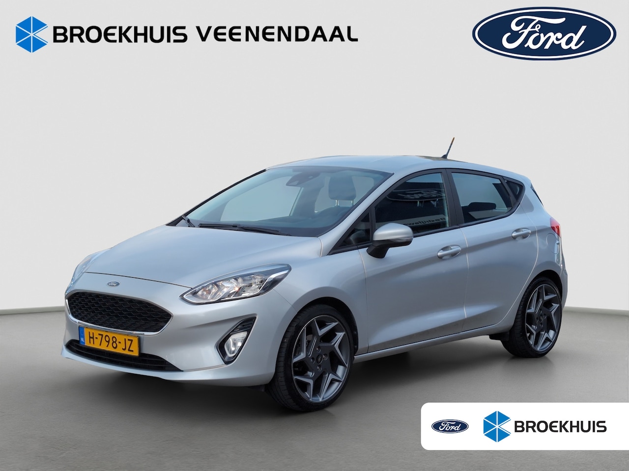 Ford Fiesta - 1.0 Connected | ST Velgen | Carplay | Cruise Control | Navigatie | Parkeersensoren - AutoWereld.nl