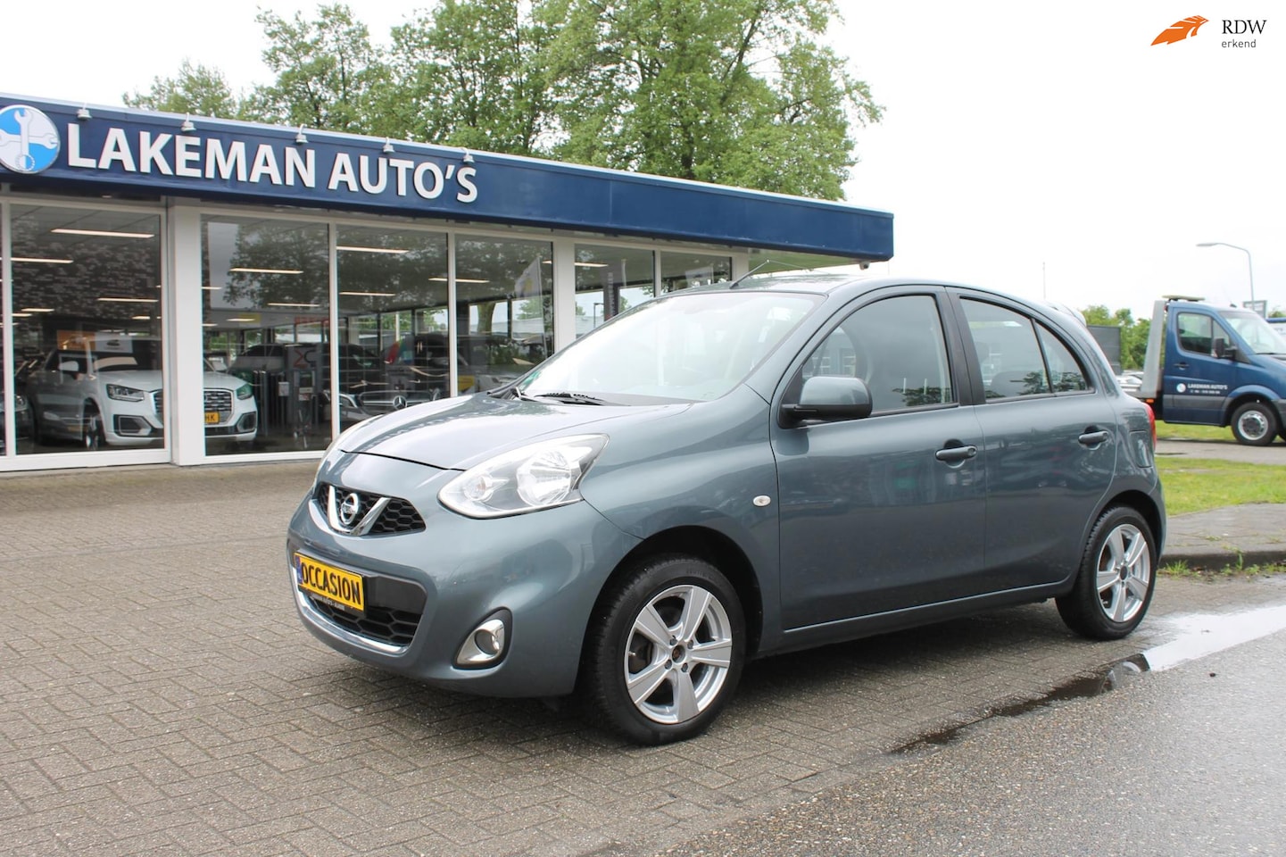 Nissan Micra - 1.2 DIG-S Acenta Greyline AUTOMAAT slipt - AutoWereld.nl