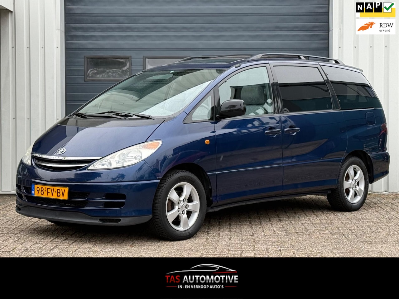 Toyota Previa - 2.4-16V VVT-i Sol AUTOMAAT / 6 PERSOONS - AutoWereld.nl