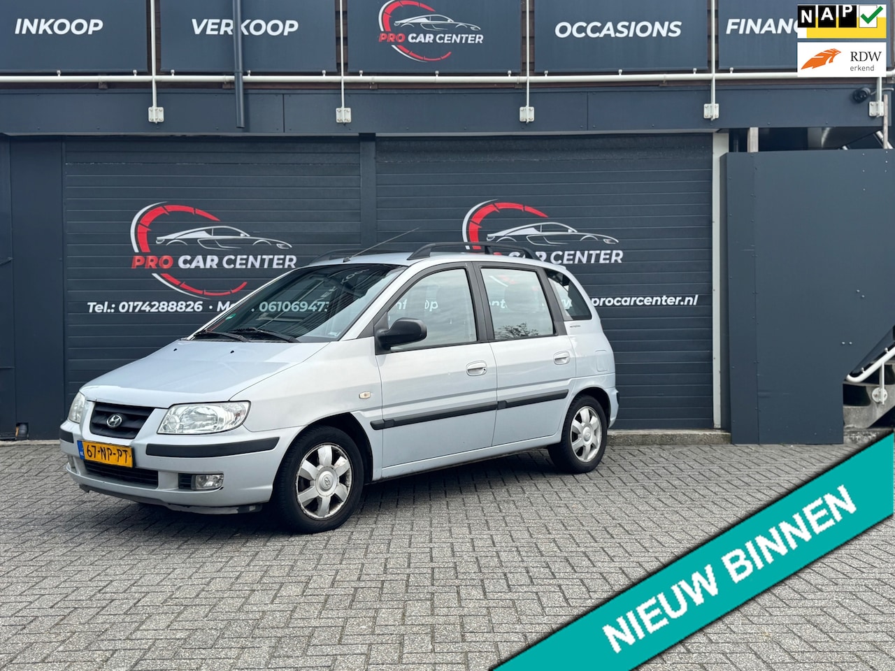 Hyundai Matrix - 1.6i GL 25 Edition AIRCO|EL.RAMEN|LMV|NAP - AutoWereld.nl