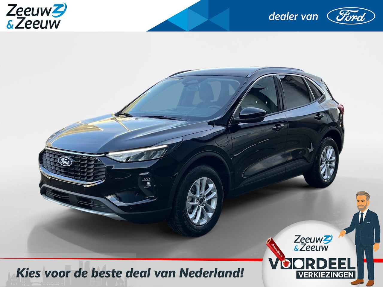 Ford Kuga - 2.5 PHEV Titanium | Verwachte Levertijd 3 Weken | Prijs Inclusief €5.200,- Ford Voordeel | - AutoWereld.nl
