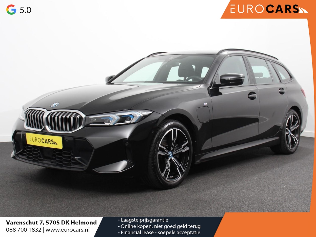 BMW 3-serie Touring - 330e Touring M Sport PHEV Navigatie Climate Control Lichtmetalen velgen LED Virtual Cockpi - AutoWereld.nl