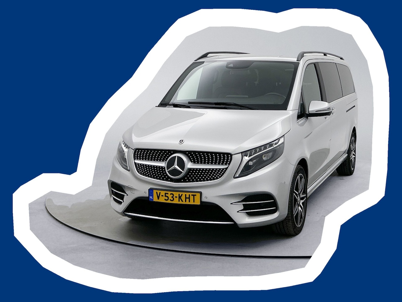 Mercedes-Benz V-klasse - 250d 4-MATIC Extra Lang AMG Dubbele Cabine Leder Dubbele Schuifdeur - AutoWereld.nl