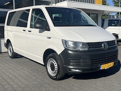 Volkswagen Transporter Kombi - 2.0 TDI DSG Automat L1H1 Euro 6 Airco Cruise control Trekhaak PDC 1e eigenaar Personenbus