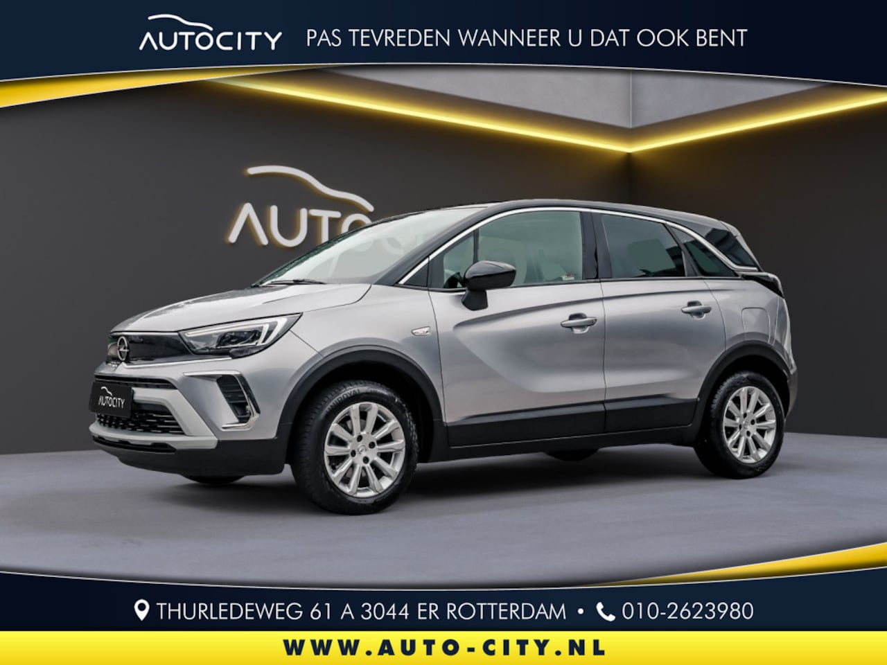 Opel Crossland X - Crossland 1.2 Turbo Elegance Winterpakket l navi l Automaat - AutoWereld.nl