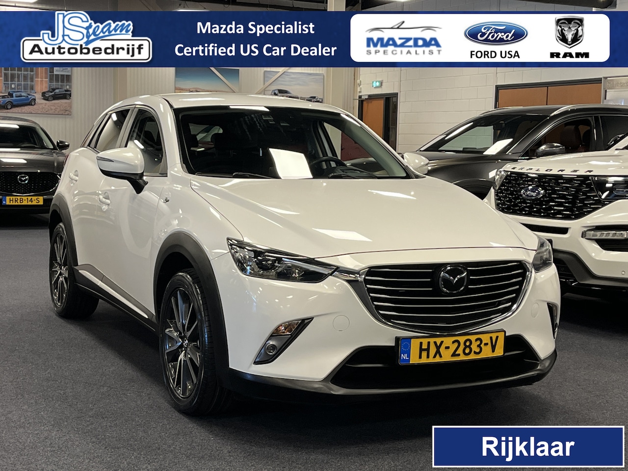Mazda CX-3 - 2.0 SkyActiv-G GT-M 120PK Navi Leder Cruise DAB+ Camera 18inch Trekhaak Apple CarPlay - AutoWereld.nl