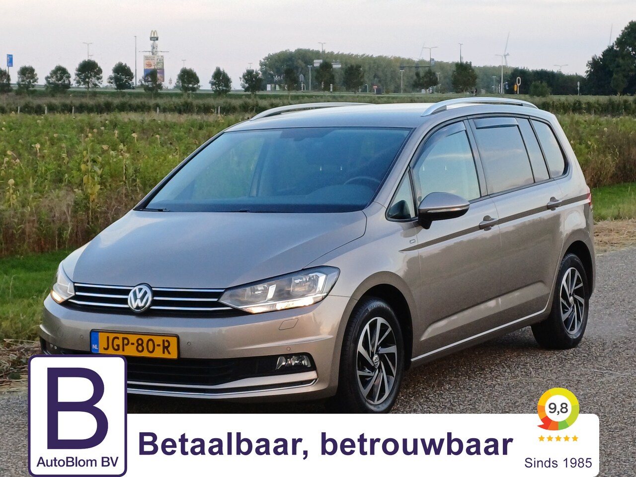 Volkswagen Touran - 1.2 TSI Comfortline 7-Pers. /Stuur verw./Navi/Camera/Cruise/ - AutoWereld.nl