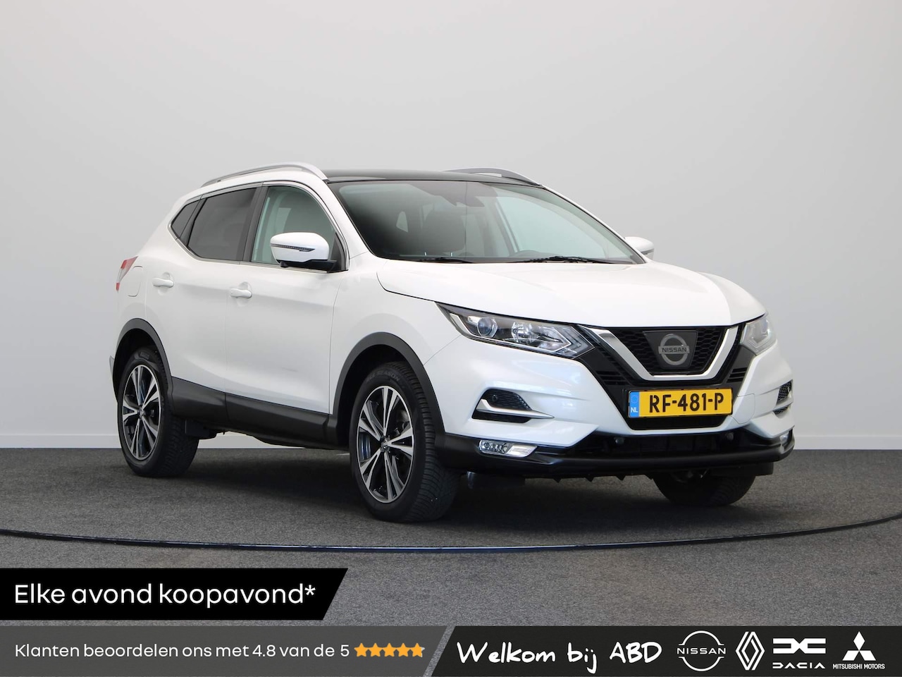 Nissan Qashqai - 1.2 N-Connecta | Climate control | Navigatie | DAB-radio | Keyless entry | Panoramadak | R - AutoWereld.nl