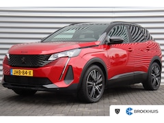 Peugeot 3008 - 1.6 HYBRID 225PK GT PACK AUTOMAAT / NAVI / LEDER / CLIMA / PDC / 19" LMV / CAMERA / BLACK