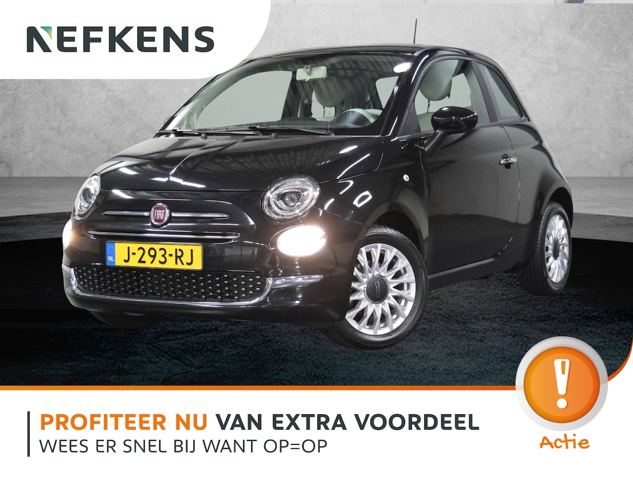 Fiat 500 - 1.0 Hybrid Lounge | 1ste eigenaar | AppleCarPlay/Android | Airco | Cruise Control | DAB Ra - AutoWereld.nl