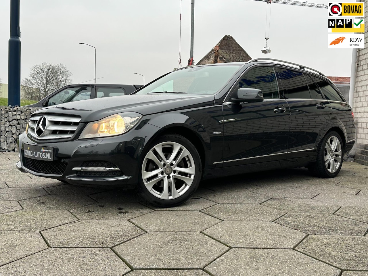 Mercedes-Benz C-klasse Estate - 200 Business Class Avantgarde Autom./ Trekhaak/Navi/PrivacyGlass - AutoWereld.nl