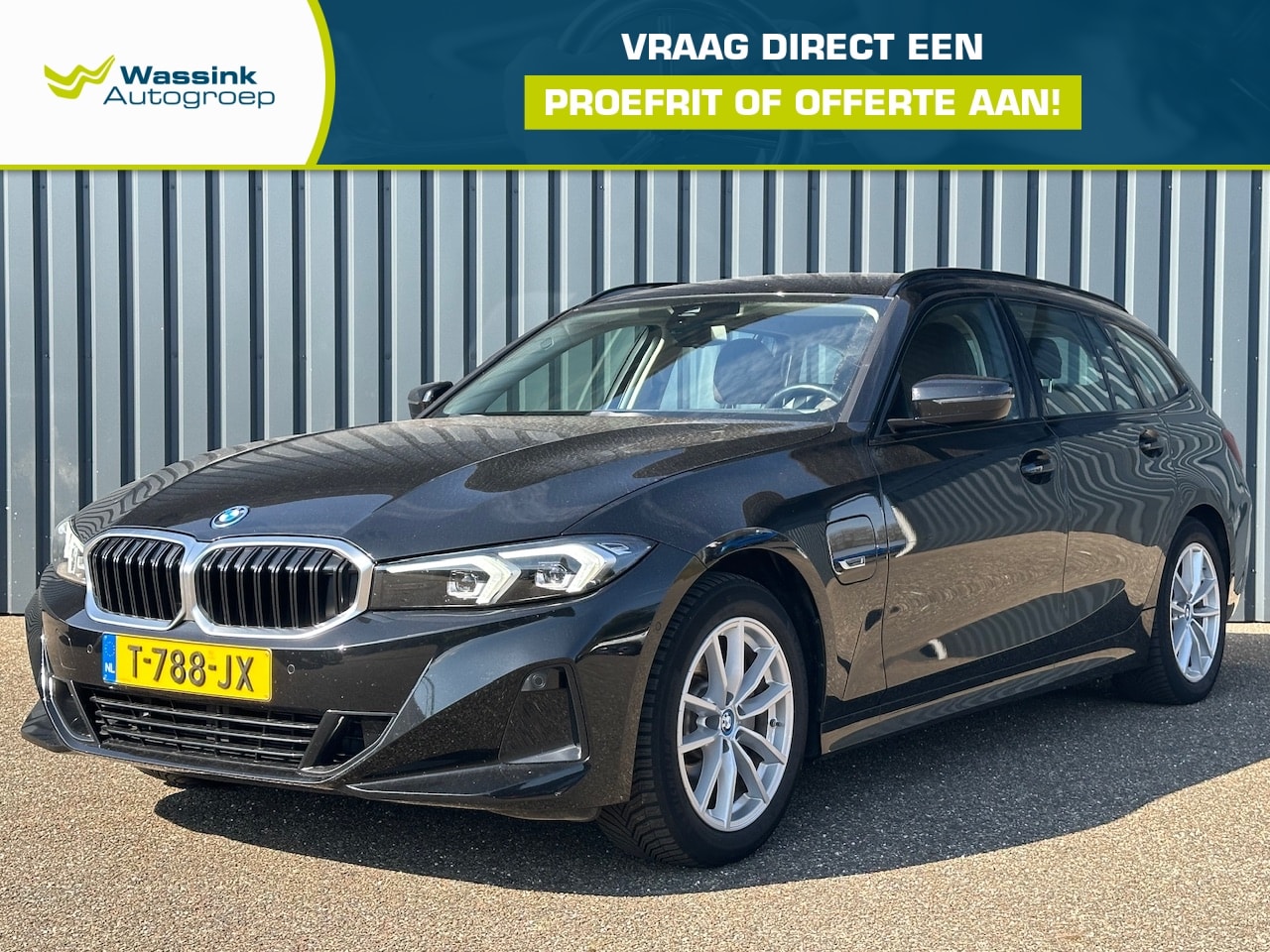 BMW 3-serie Touring - (g21) 320e 204pk PHEV I Elektr kofferbak I Bruin Leer I LED I Parkeerassistent I Camera I - AutoWereld.nl