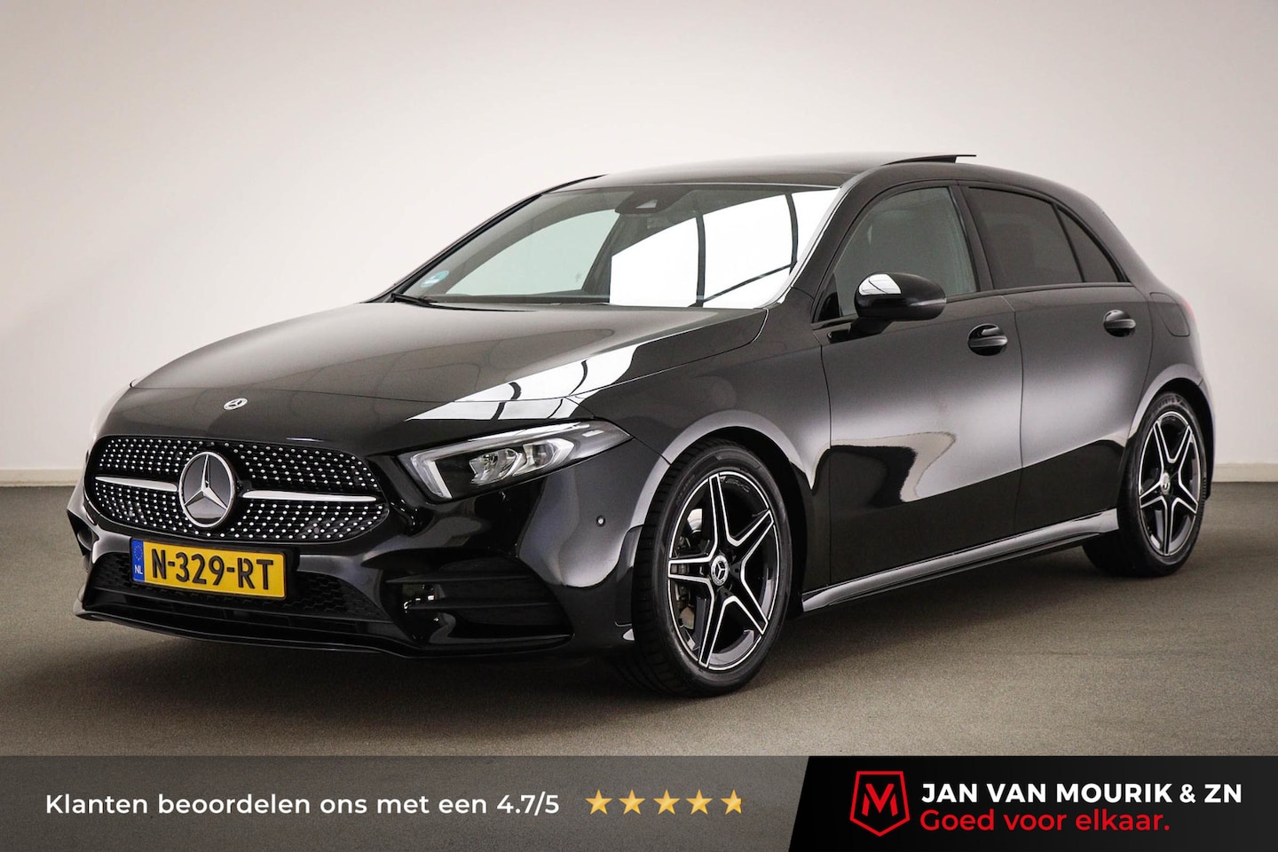 Mercedes-Benz A-klasse - 180 Business Solution AMG | PANORAMADAK | STOELVERWARMING | SFEERVERLICHTING | DAB | CAMER - AutoWereld.nl