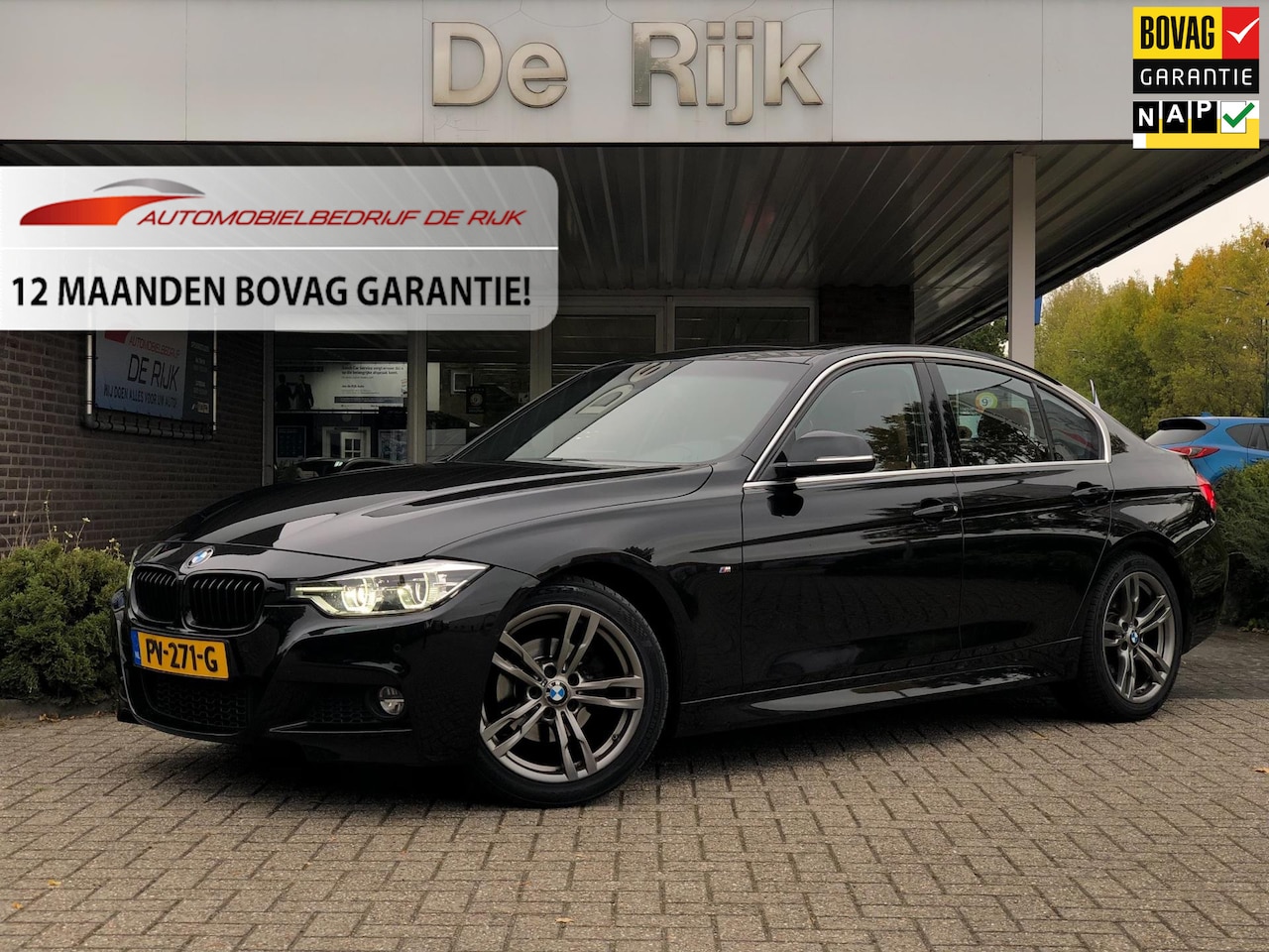 BMW 3-serie - 318i Corporate Lease High Executive | M Sport, Navi, Camera, Stoelverw., Leder, Cruise, Cl - AutoWereld.nl