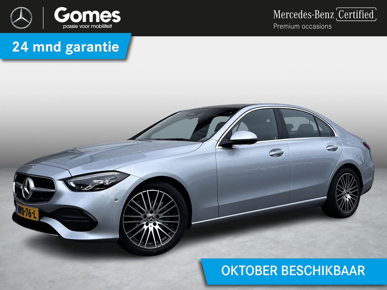 Mercedes-Benz C-klasse - 180 Star Edition Luxury | Panoramadak | DISTRONIC Afstandsassistent | Elektrisch Verstelba - AutoWereld.nl