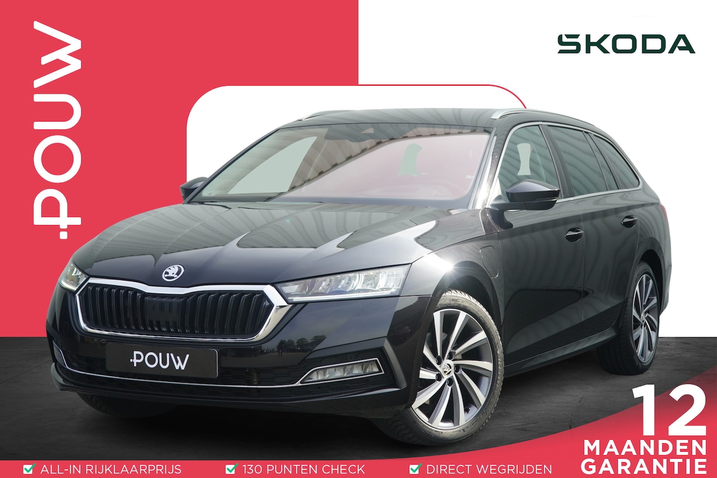 Skoda Octavia Combi - 1.4 TSI 204pk iV PHEV Business Edition Plus | SoH 98% | Canton Audio | Head-up | Achterban - AutoWereld.nl